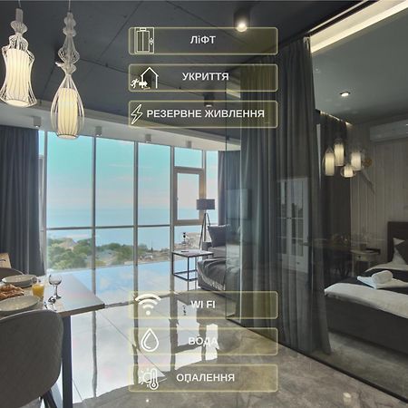 Gagarin Plaza Luxury Sea View Apartments Odesa Exterior photo