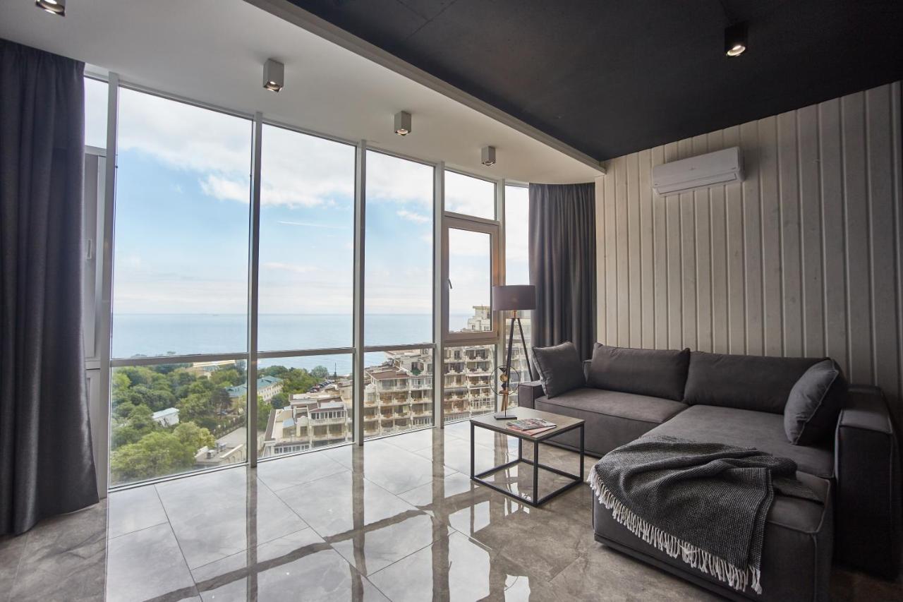 Gagarin Plaza Luxury Sea View Apartments Odesa Exterior photo